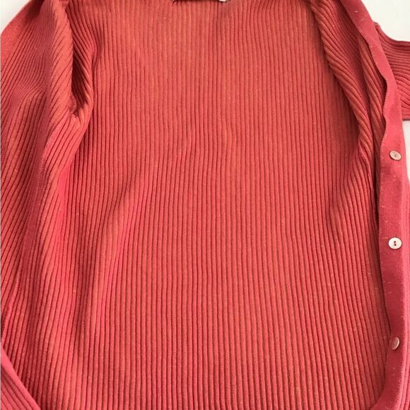 One Grey Day Sweater Ribbed Long Sleeve Cardigan Duster Size XS - Picture 11 of 13